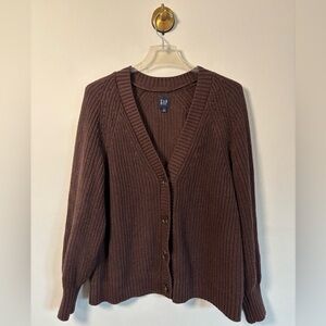 GAP Women's Chocolate Brown Cardigan